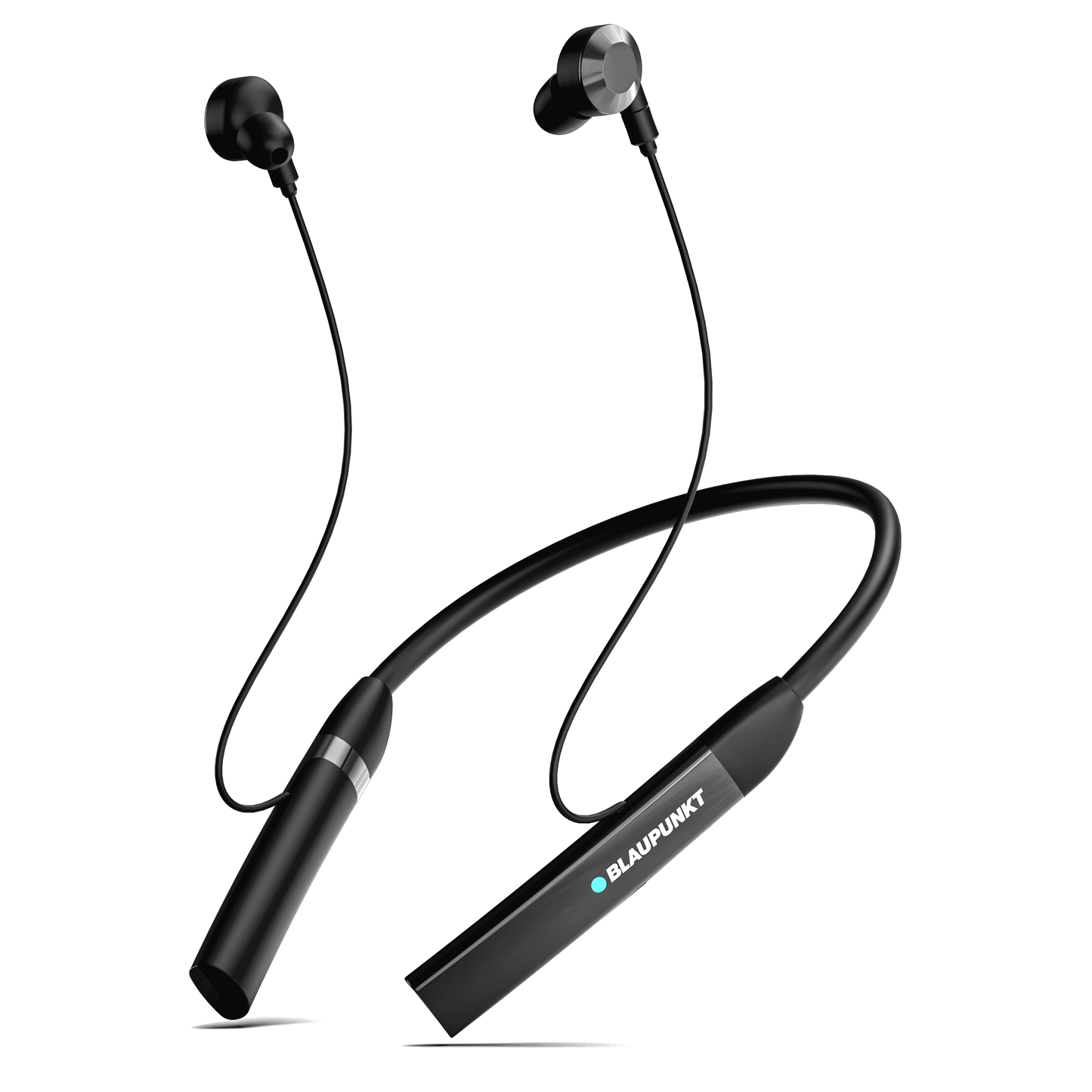 BE100 Xtreme Neckband with Ultra-Long Playtime (Black) - Blaupunkt India