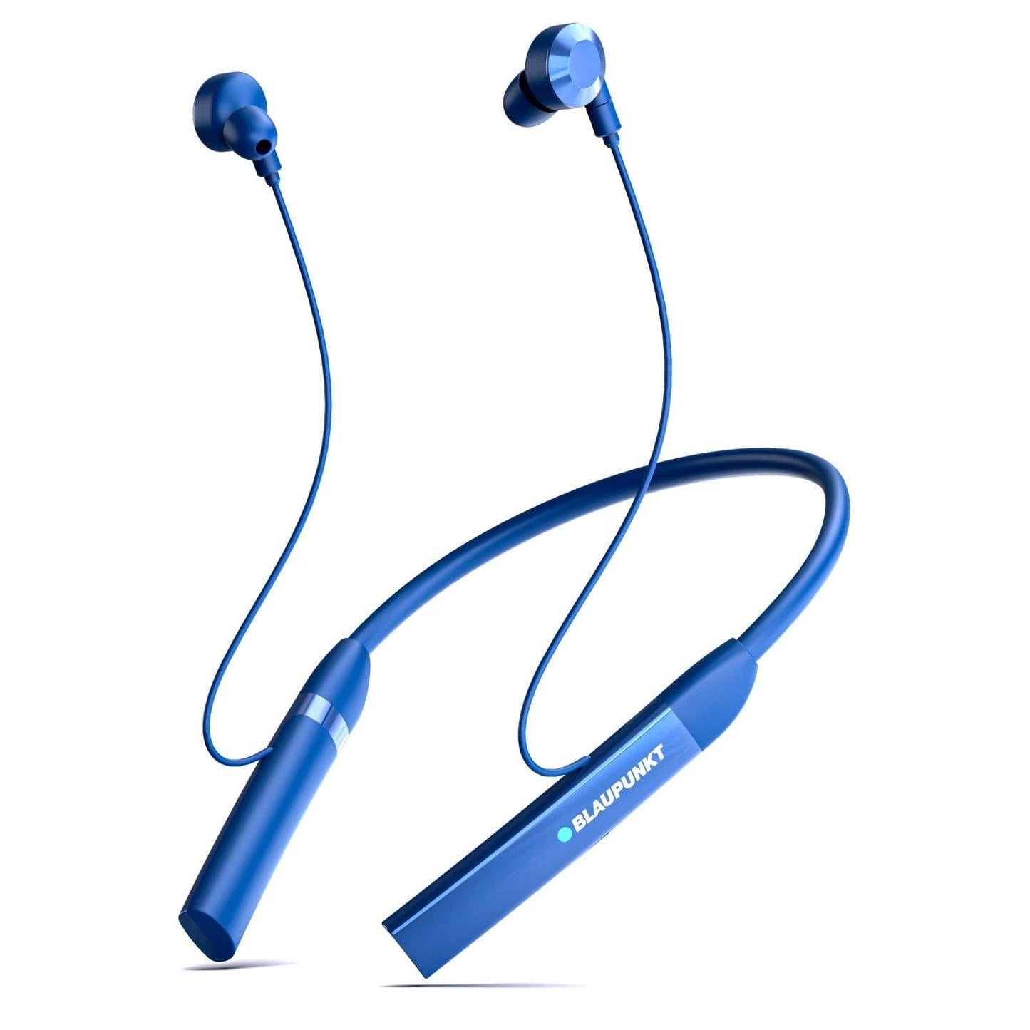 BE100 Xtreme Neckband with Ultra-Long Playtime (Blue) - Blaupunkt India