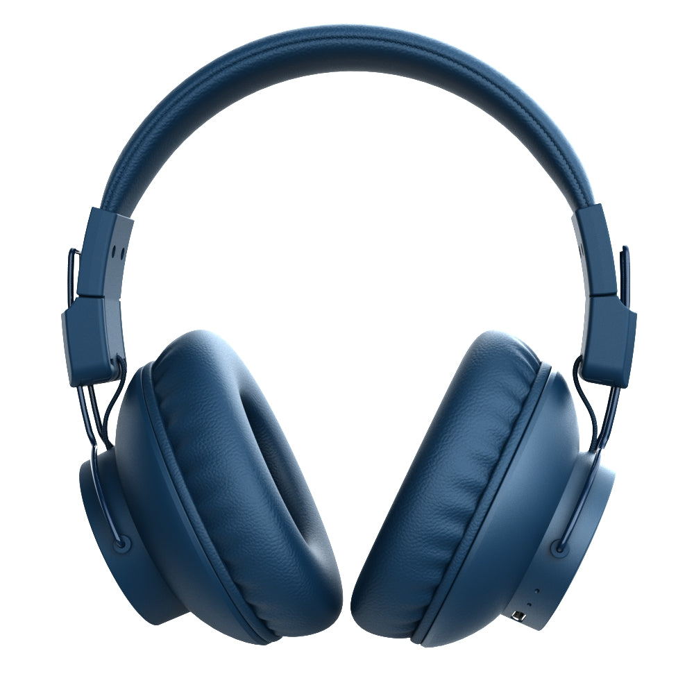 BH41  Bluetooth Wireless Over-Ear Headphone (Blue)