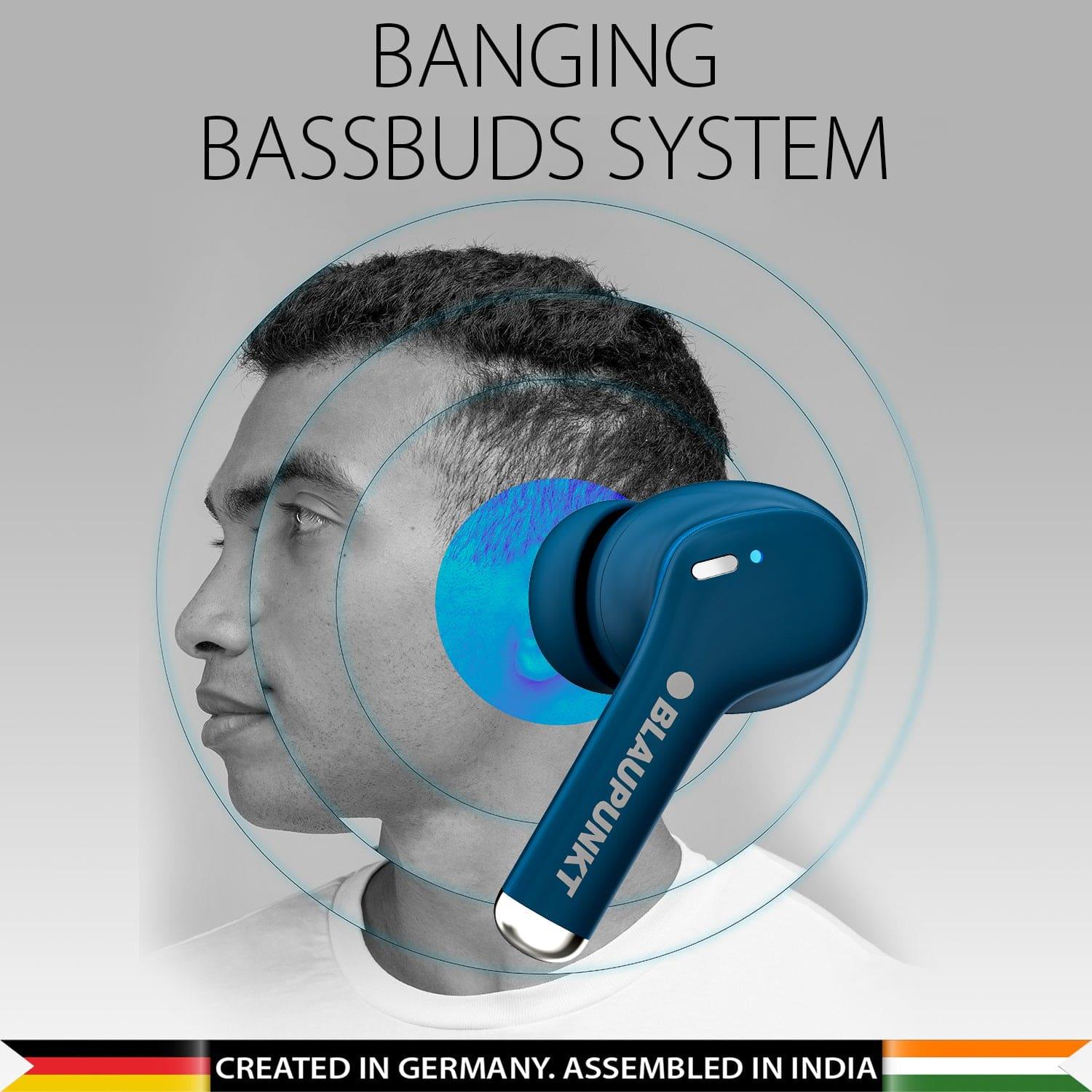 BTW100 Xtreme True Wireless Bluetooth Earbuds (BL) - Blaupunkt India