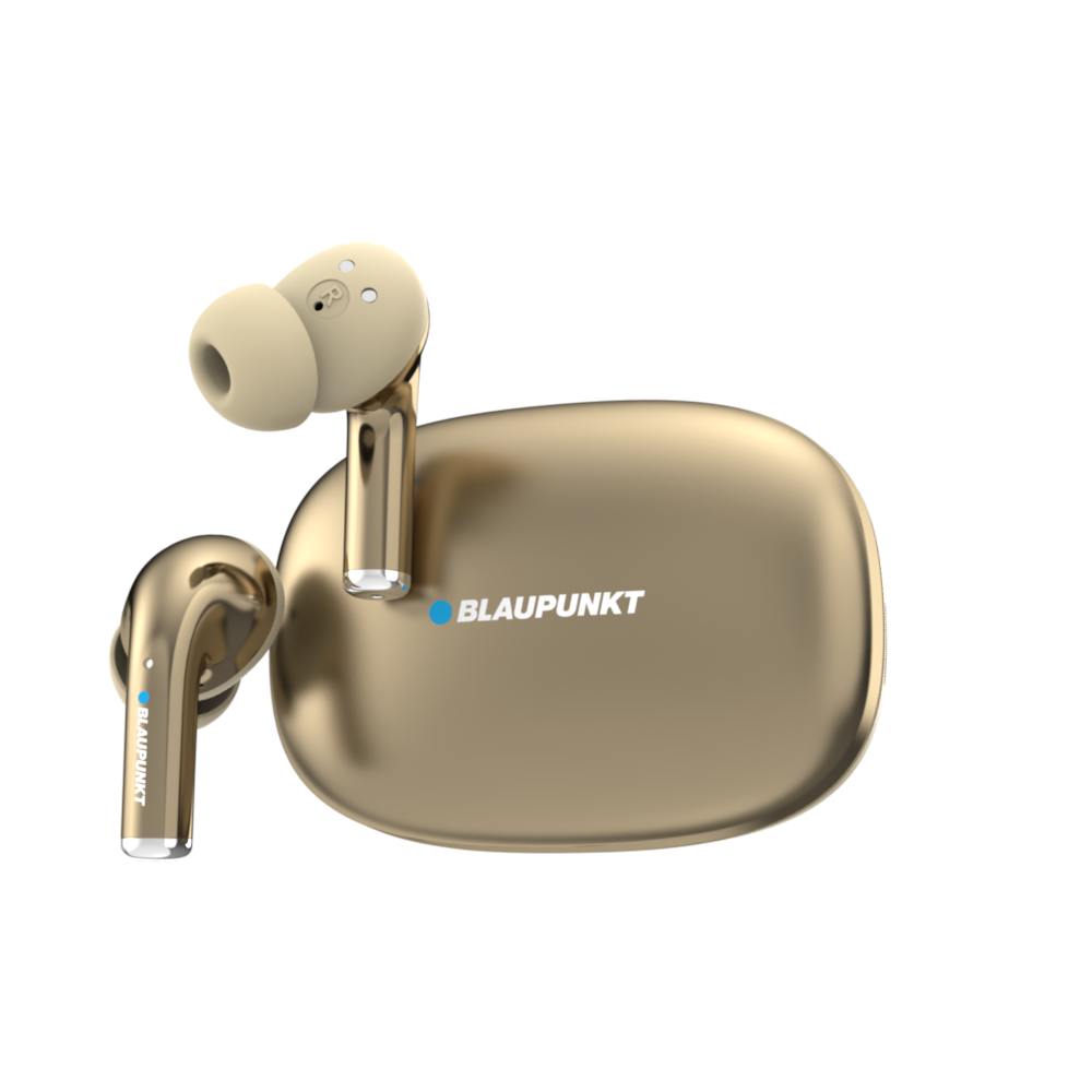 BTW300 Moksha Turbopods TRUE ANC Wireless Earbuds (Gold)