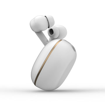 BTW300 Xtreme Moksha Maxbuds TRUE ANC Wireless Earbuds (White)