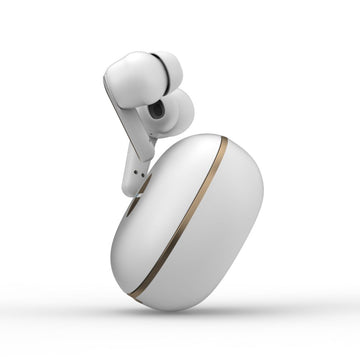 BTW300 Xtreme Moksha Maxbuds TRUE ANC Wireless Earbuds (White)