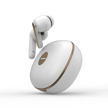 BTW300 Xtreme Moksha Maxbuds TRUE ANC Wireless Earbuds (White)