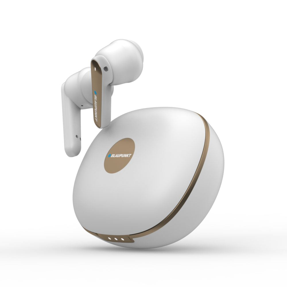 BTW300 Xtreme Moksha Maxbuds TRUE ANC Wireless Earbuds (White)