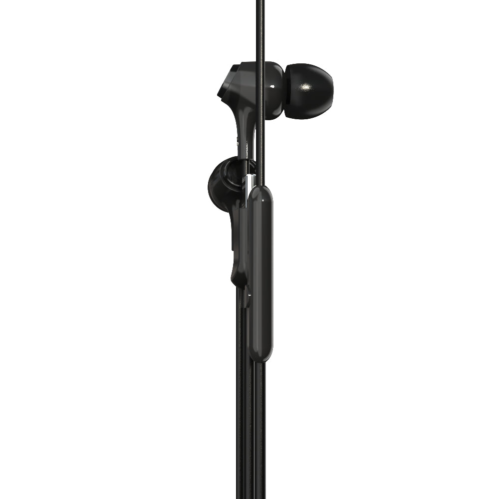 EM-01 Type C Wired Earphone with Noise Cancellation (Black)