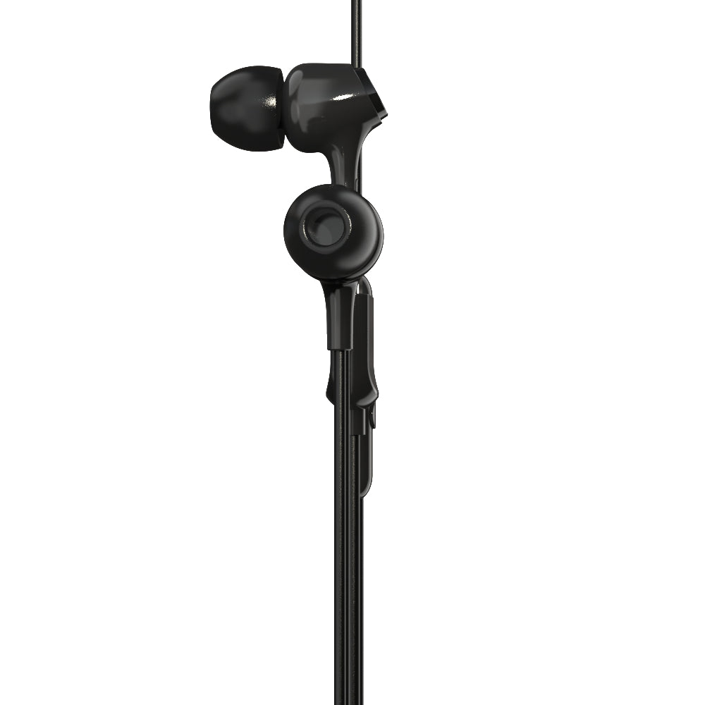 EM-01 Type C Wired Earphone with Noise Cancellation (Black)