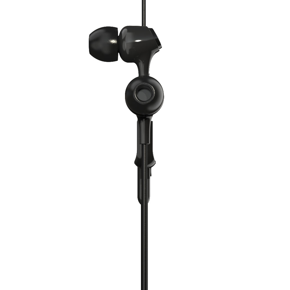 EM-01 Type C Wired Earphone with Noise Cancellation (Black)