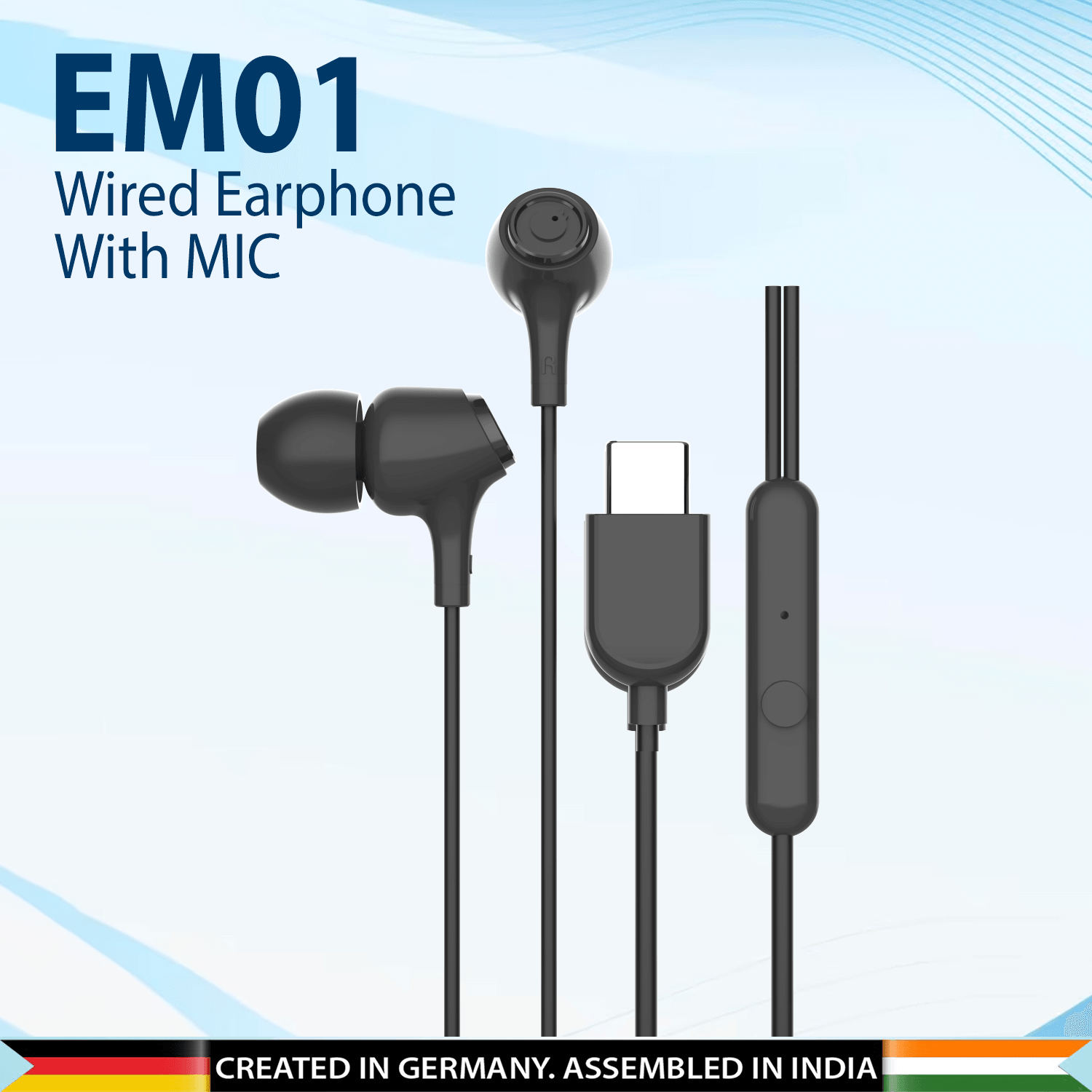 Blaupunkt EM01 Type C wired Earphone
