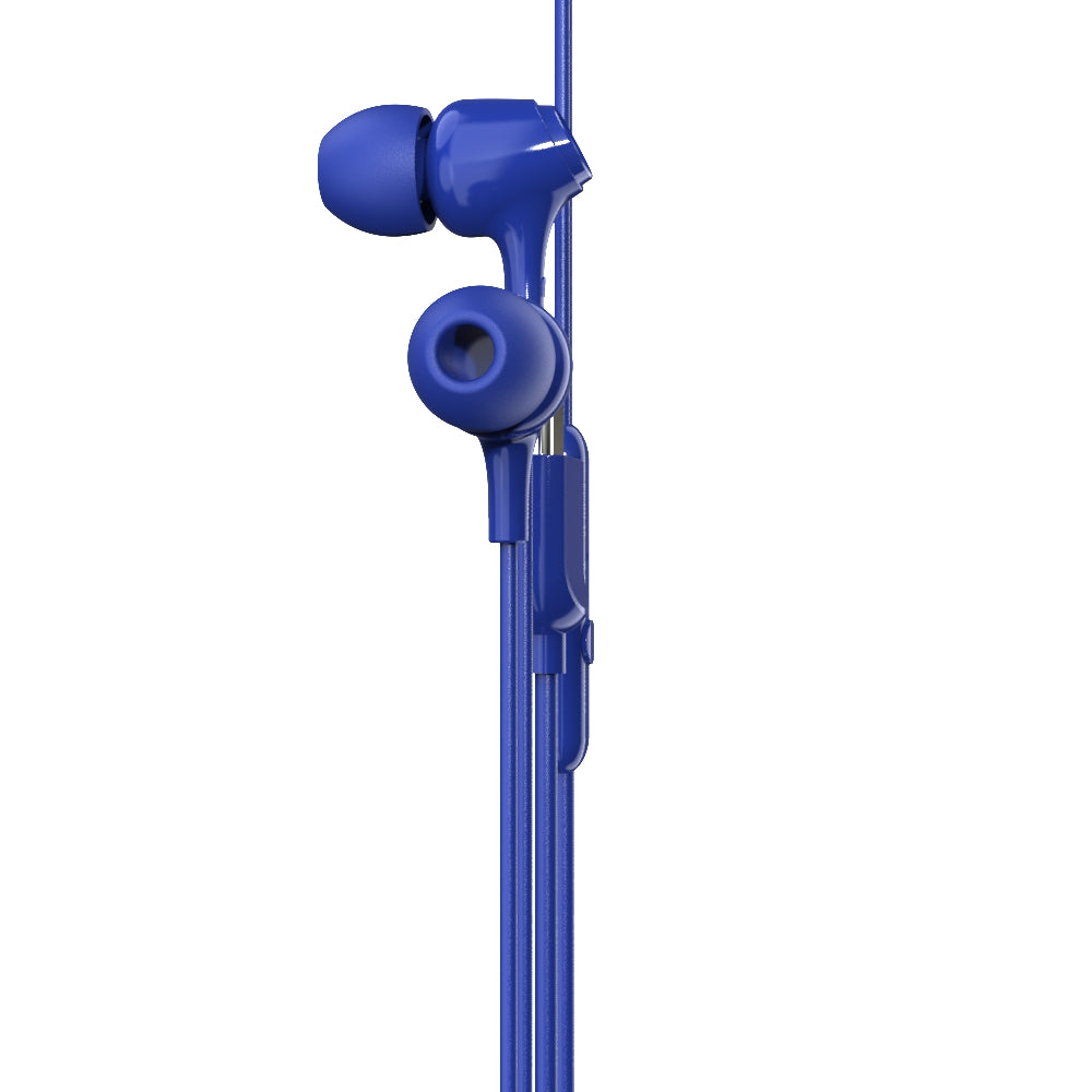 EM-01 Type C Wired Earphone with Noise Cancellation (Blue)