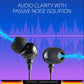 EM05 Wired Earphone without mic (Black) - Blaupunkt India