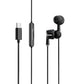 EM10N TYPE C Wired Earphone (Black)
