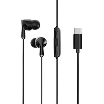 EM10N TYPE C Wired Earphone (Black)