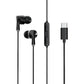 EM10N TYPE C Wired Earphone (Black)
