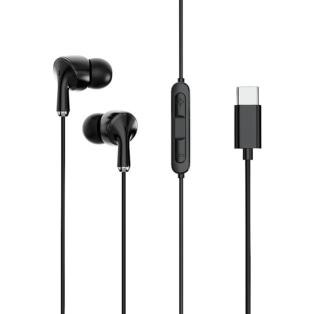 EM10N TYPE C Wired Earphone (Black)