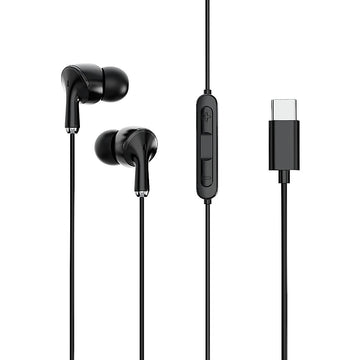 EM10N TYPE C Wired Earphone (Black)