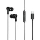 EM10N TYPE C Wired Earphone (Black)
