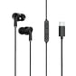 EM10N TYPE C Wired Earphone (Black)