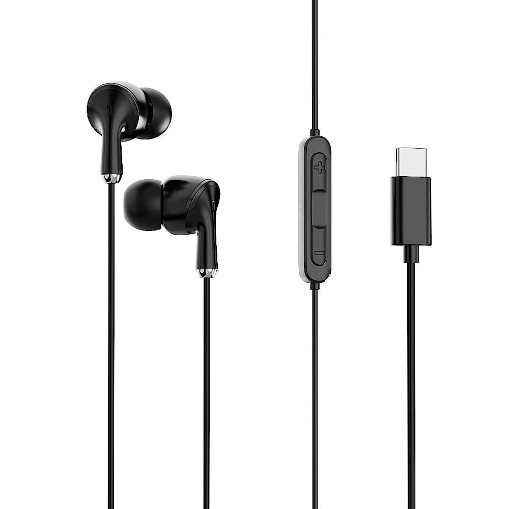 EM10N TYPE C Wired Earphone (Black)