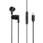 EM10N TYPE C Wired Earphone (Black)