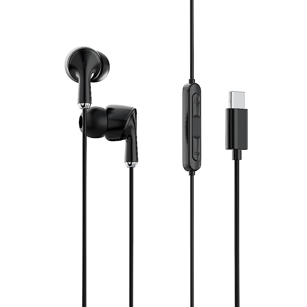 EM10N TYPE C Wired Earphone (Black)