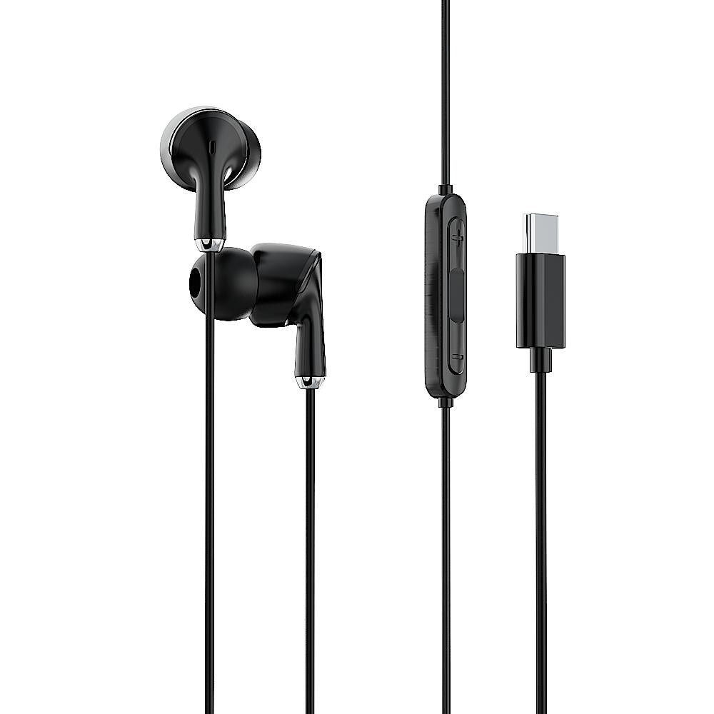 EM10N TYPE C Wired Earphone (Black)