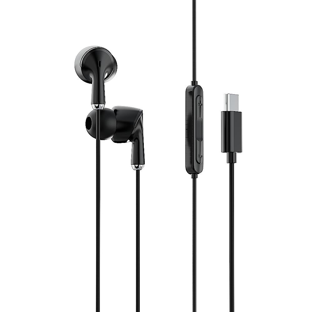 EM10N TYPE C Wired Earphone (Black)