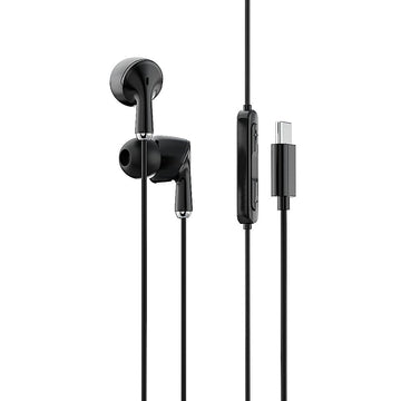 EM10N TYPE C Wired Earphone (Black)