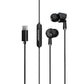 EM10N TYPE C Wired Earphone (Black)