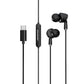 EM10N TYPE C Wired Earphone (Black)