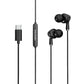 EM10N TYPE C Wired Earphone (Black)