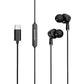 EM10N TYPE C Wired Earphone (Black)