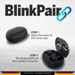 BTW09 MOKSHA ANC BK Bluetooth Headset with Blink Pair Tech