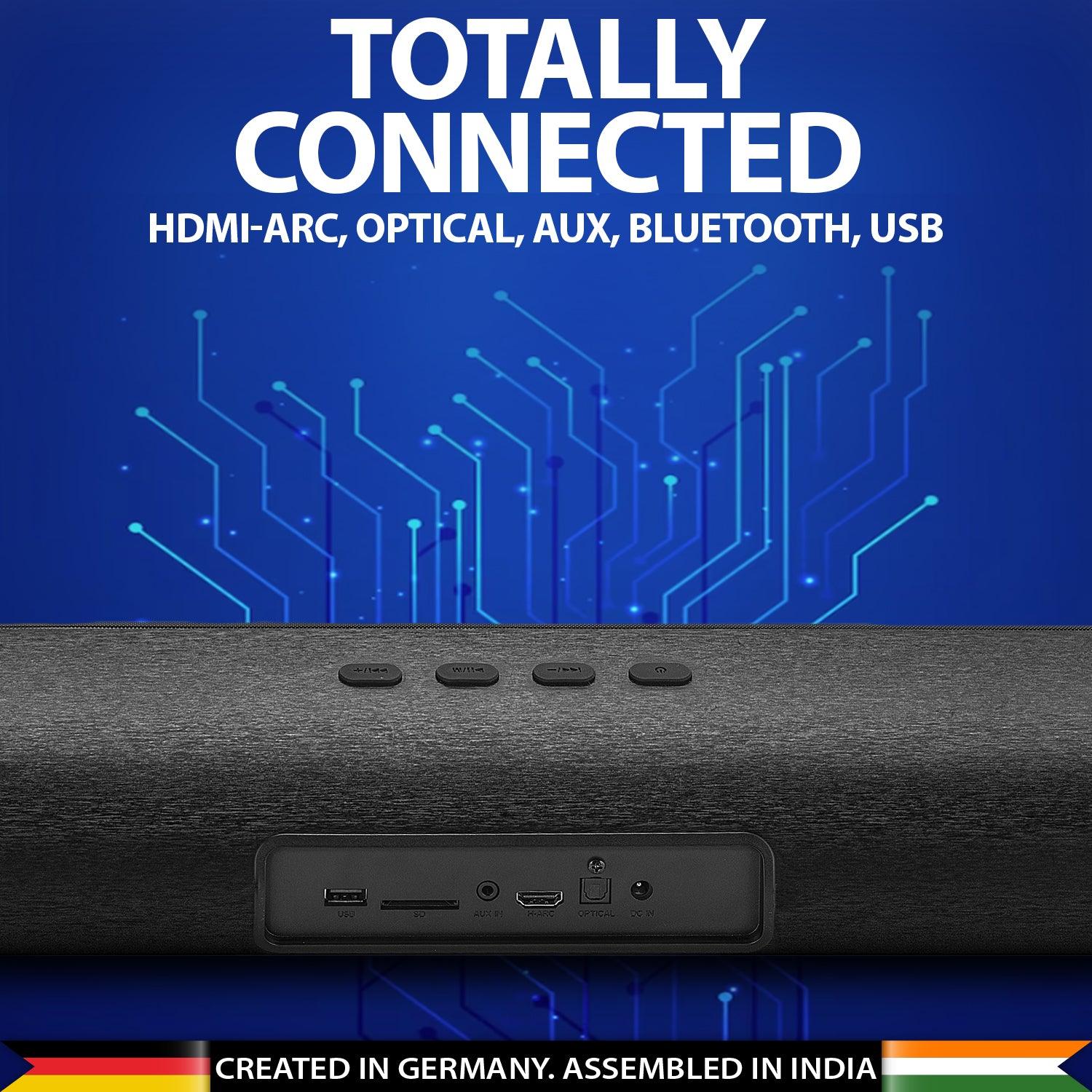 SBA100 100W Standalone Soundbar - Blaupunkt India