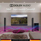 Blaupunkt SBW600 Dolby 5.1 Soundbar | 360 Surround Sound