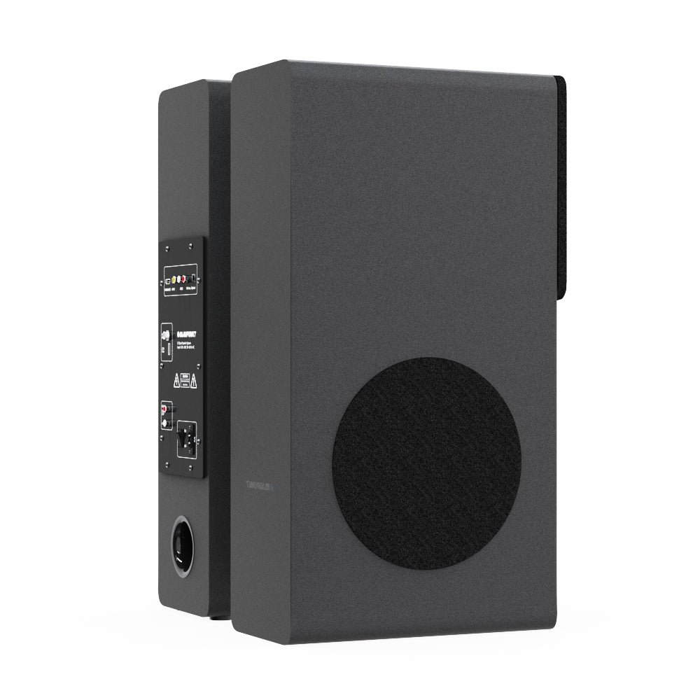 TS120 Bass 140W Bluetooth Tower Speakers Black