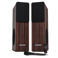 TS120 120W Bluetooth Tower Speakers Brown