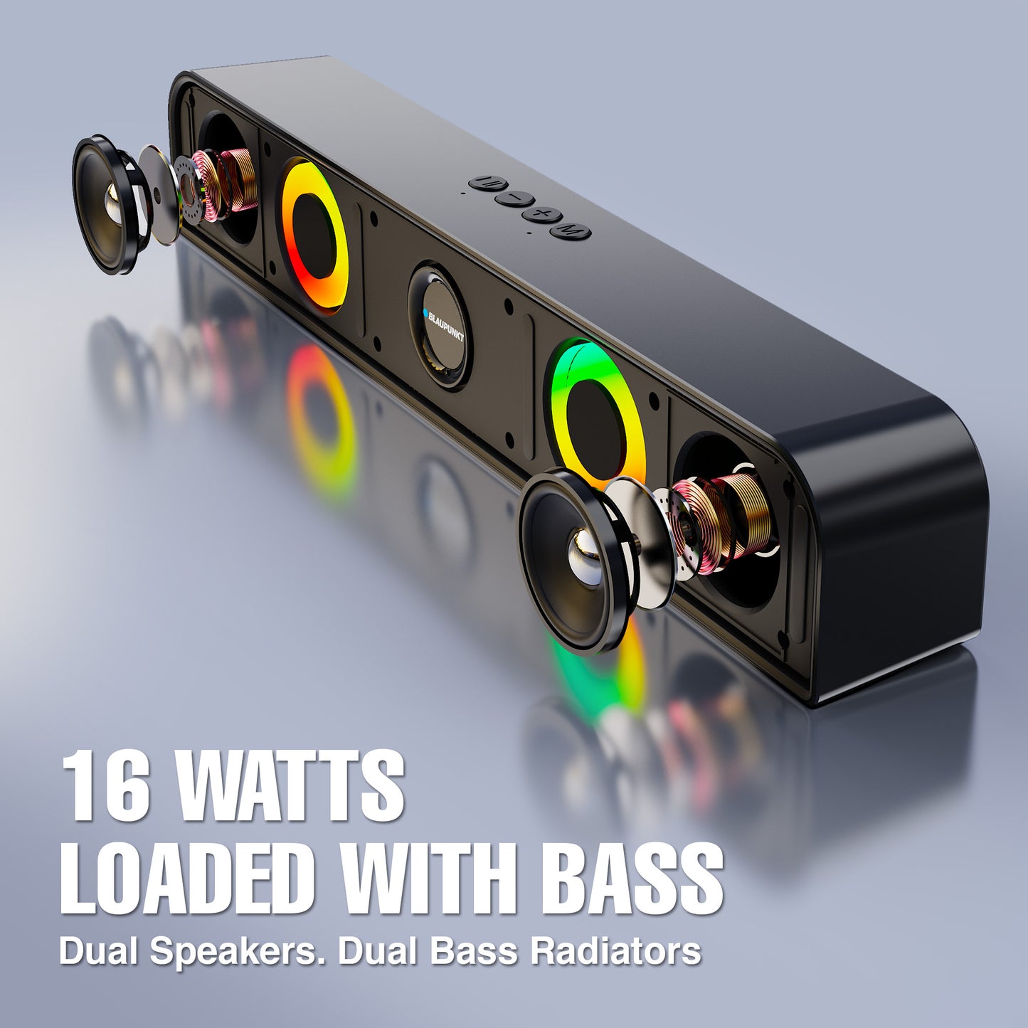 SBA10 KOLORS Wireless Bluetooth Soundbar