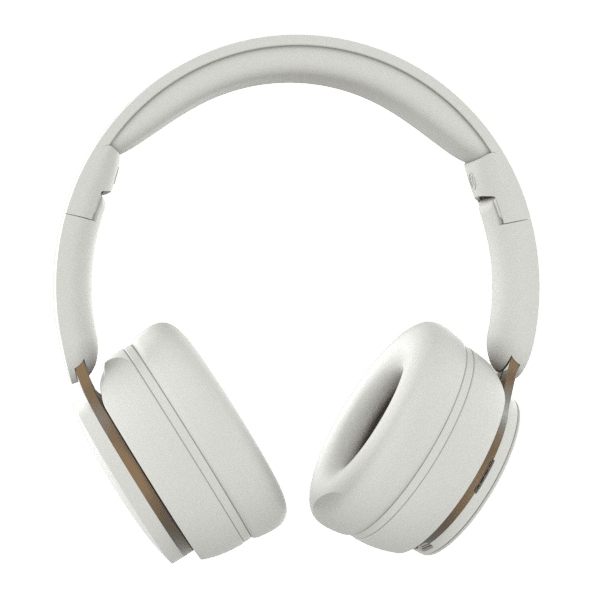 BH01 WH  Bluetooth Headphones with HD Sound