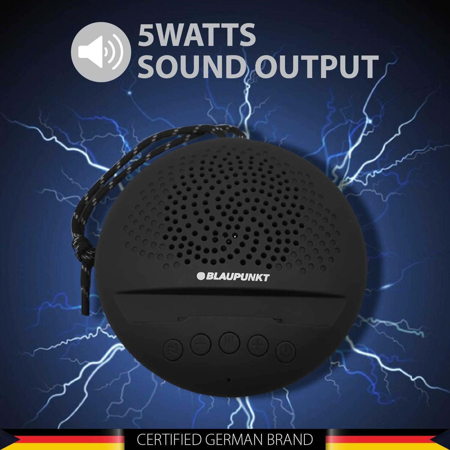 Blaupunkt BT03 Black Bluetooth Speaker,RMS - 5 Watt 