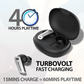  Blaupunkt BTW300 Black Earbuds |TurboVolt Charging