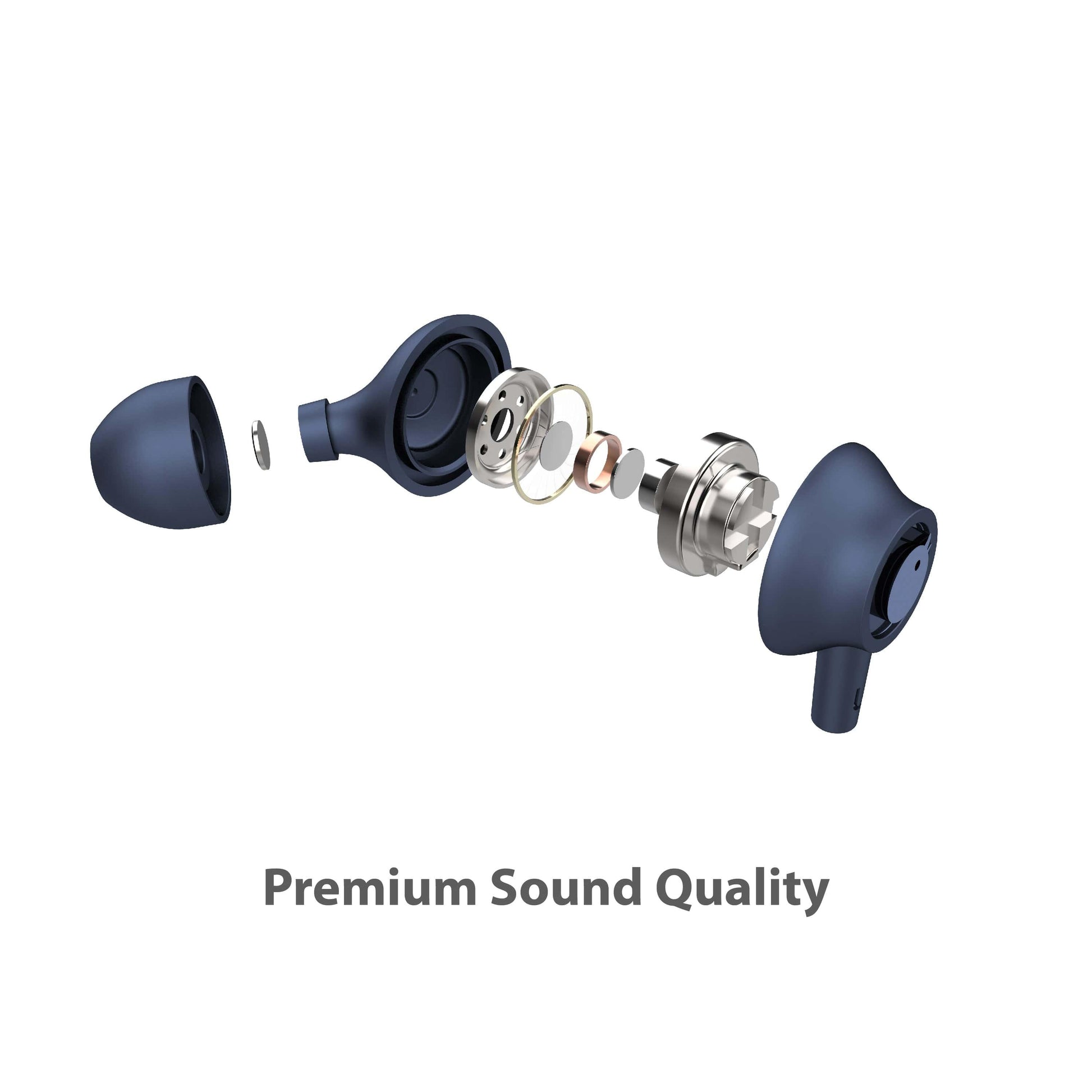Blaupunkt EM-10 BL (Blue)| Wired Earphone| Premiun Sound Quality