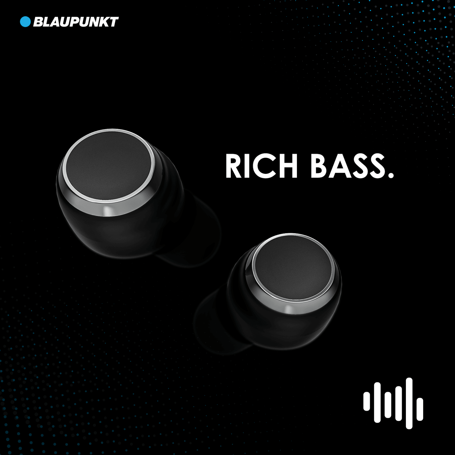 Recertified BTW01 Black | Truly Wireless Earbuds with Playtime : 30 Hrs