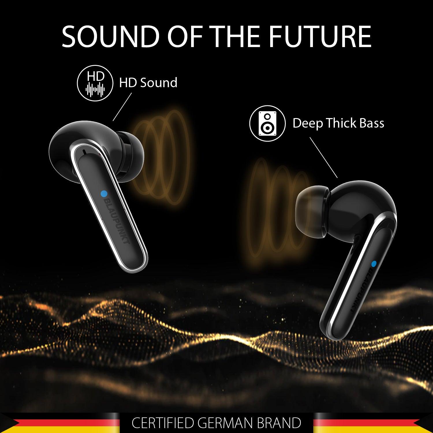 Recertified BTW100 BK |Wireless Earbuds Blaupunkt HD Sound