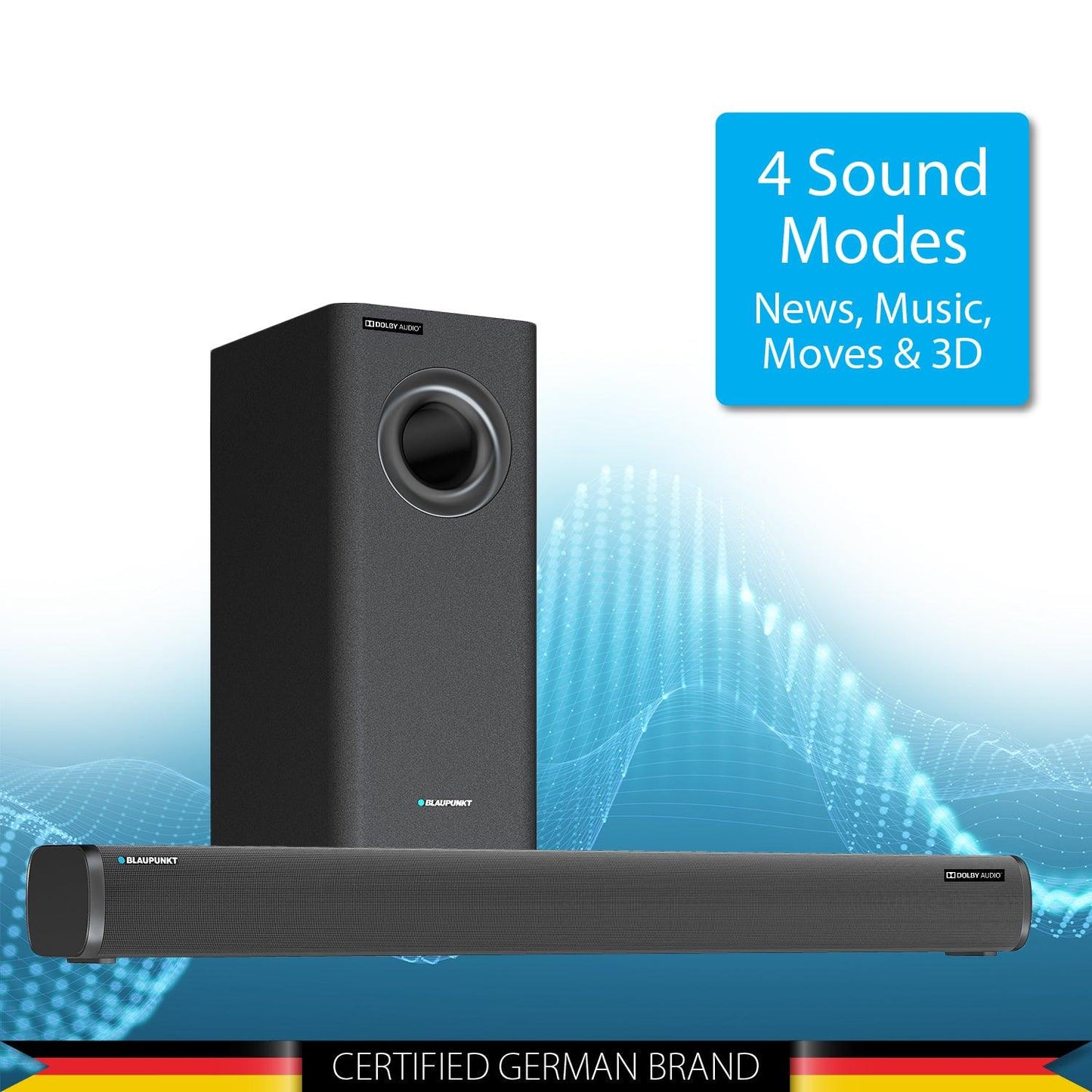 Recertified SBW07 Dolby Soundbar|Blaupunkt Soundbar